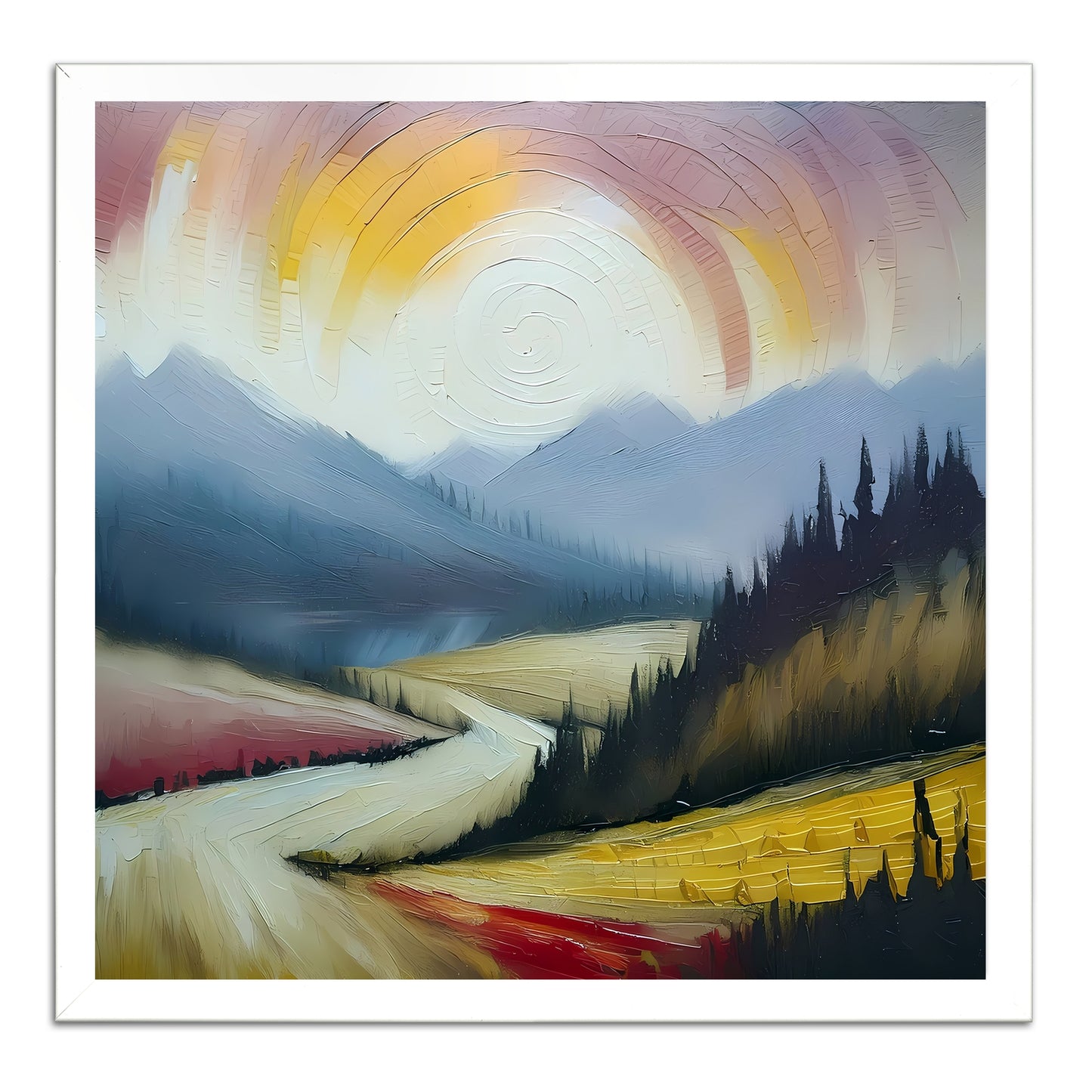 Twilight Over The Mountains