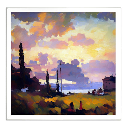 Watching The Sunset