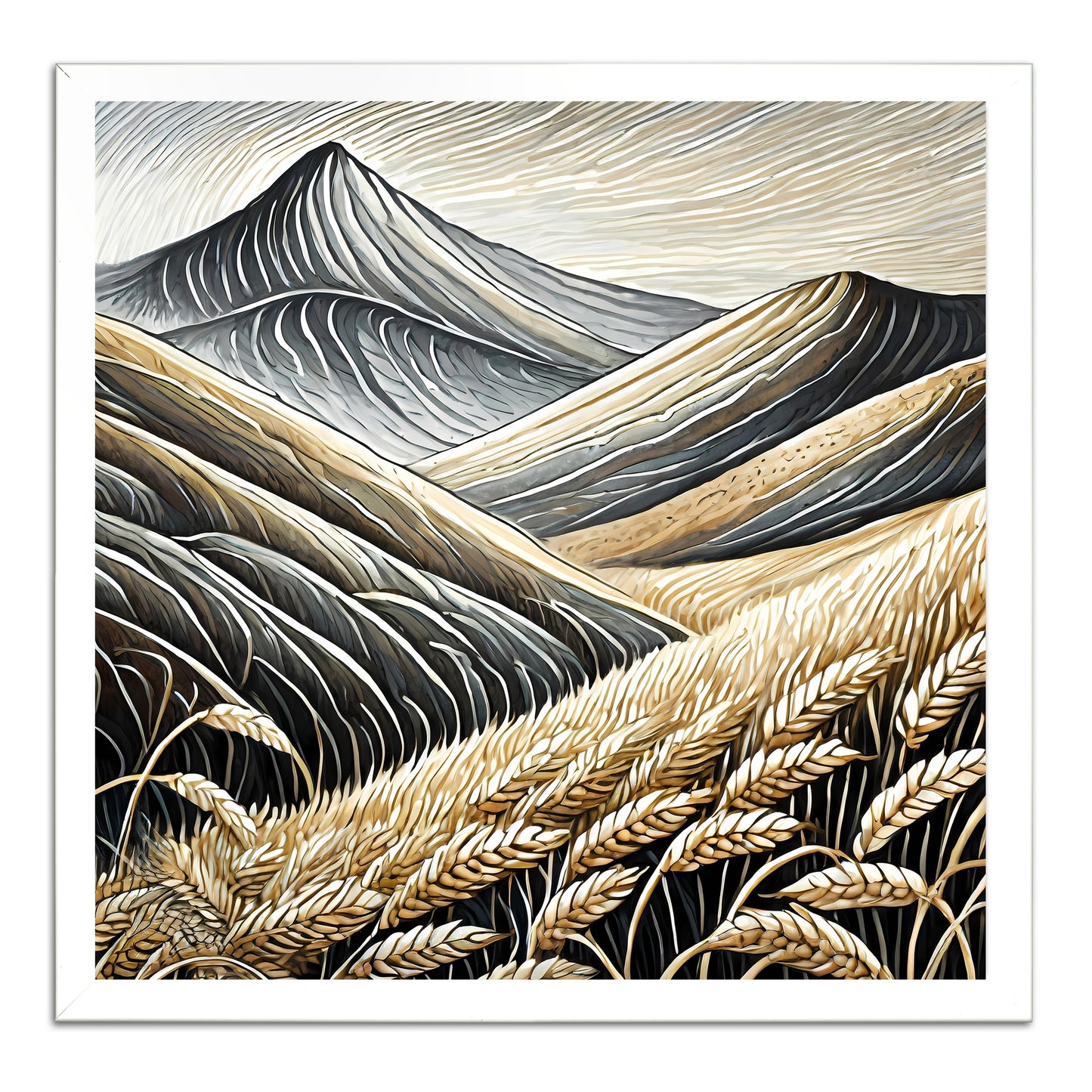Wheat Field Mountain