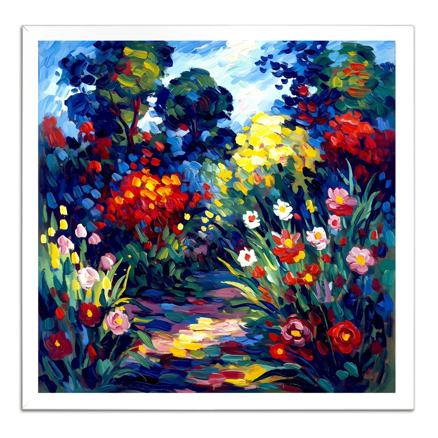 Winding Through The Garden