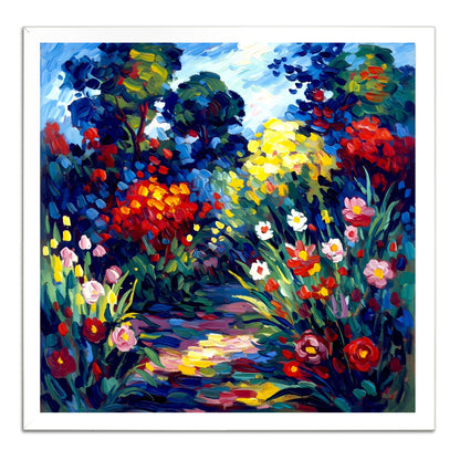 Winding Through The Garden