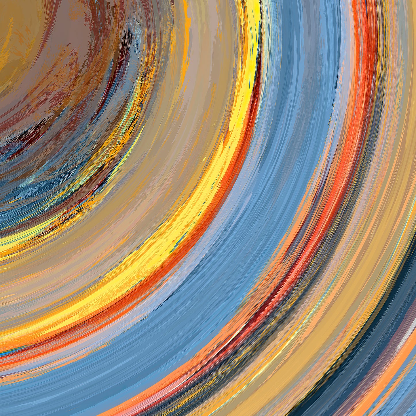 Inner Rings IV Painting Print