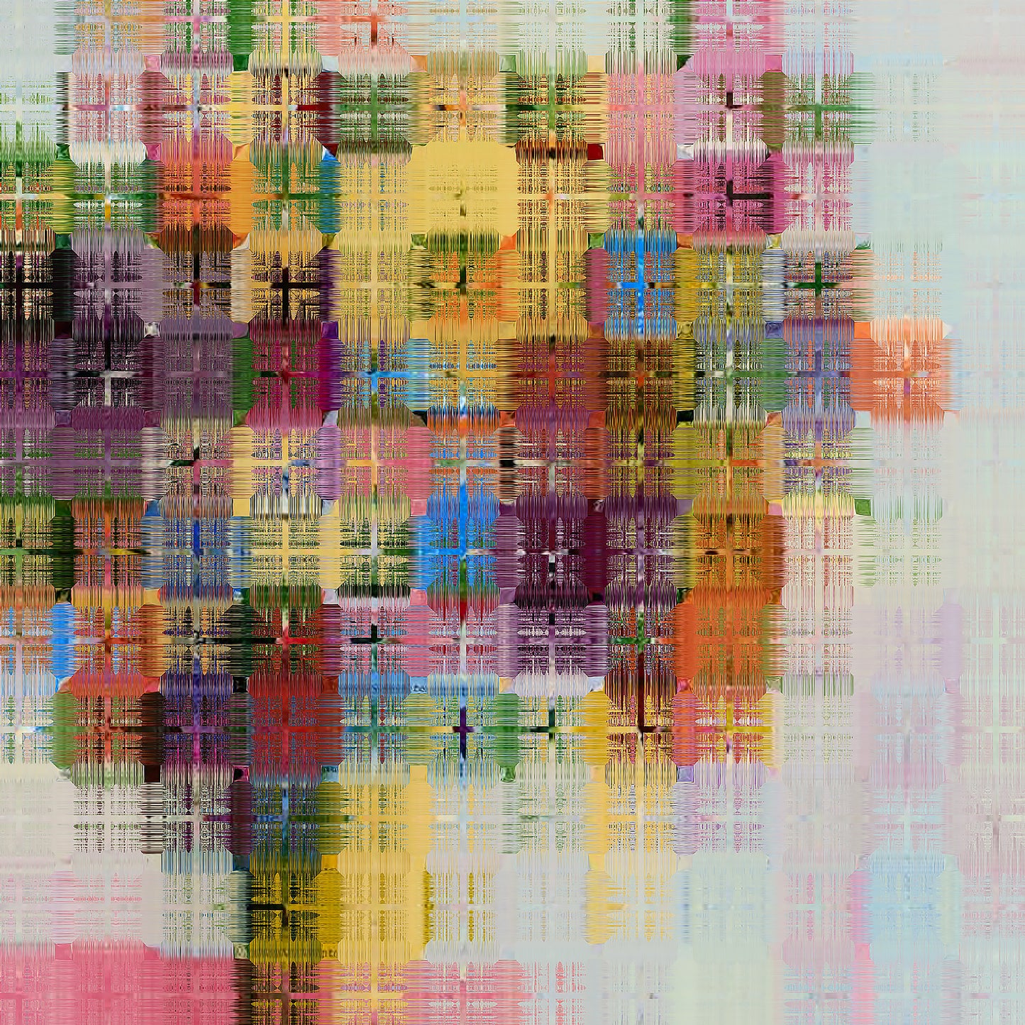 Linear Bouquet Painting Print