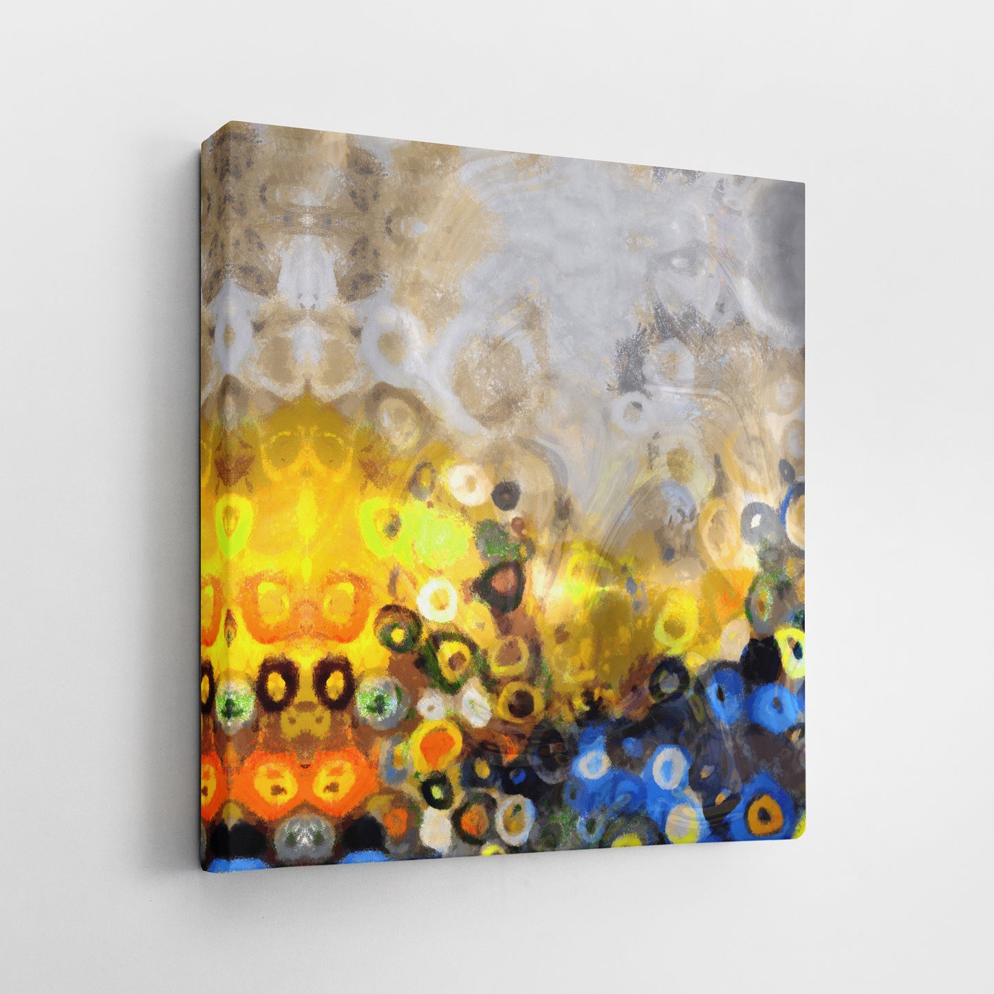 Moleculer Movement I Painting Print