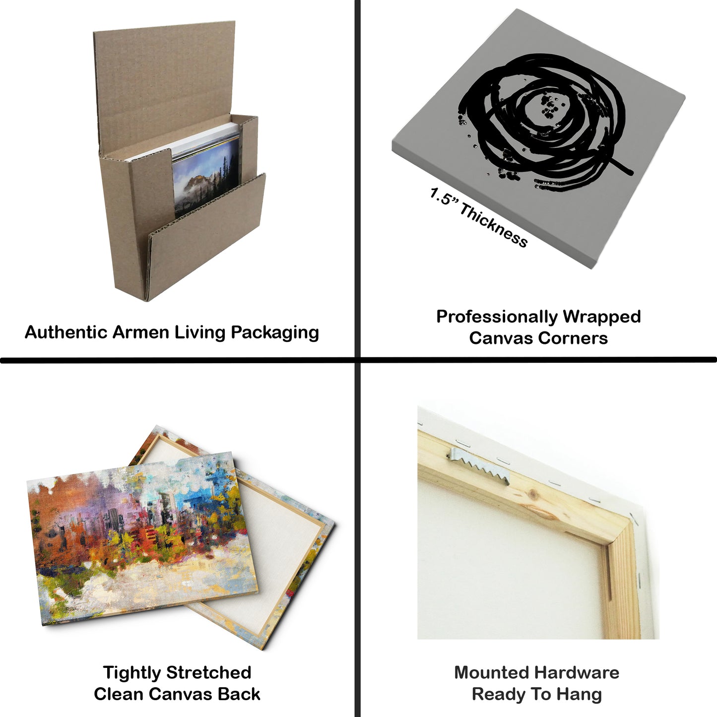 Beyond Beauty II - Wrapped Canvas Painting