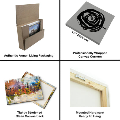 Beyond Beauty II - Wrapped Canvas Painting