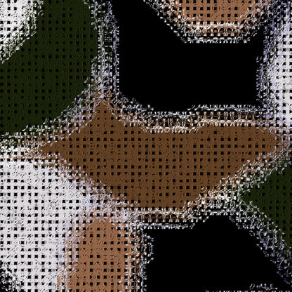 Abstract Mosaic - Wrapped Canvas Painting