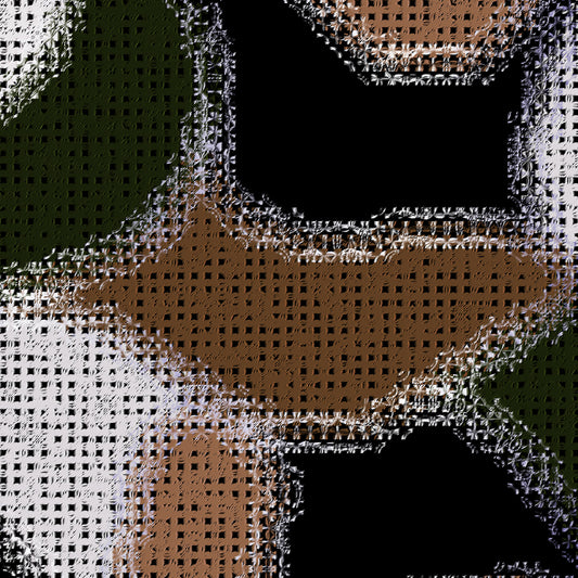 Abstract Mosaic - Wrapped Canvas Painting