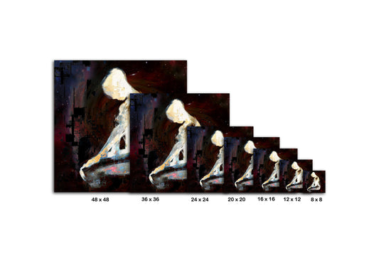 Beyond Beauty III - Wrapped Canvas Painting