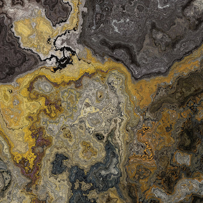 Gold Rush I Painting Print