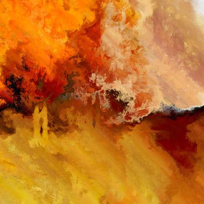 Modern Tree III Painting Print