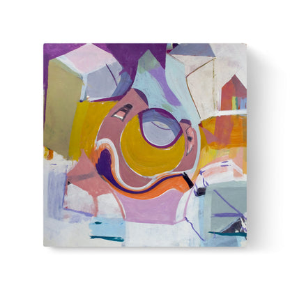 Around the Block - Wrapped Canvas Painting