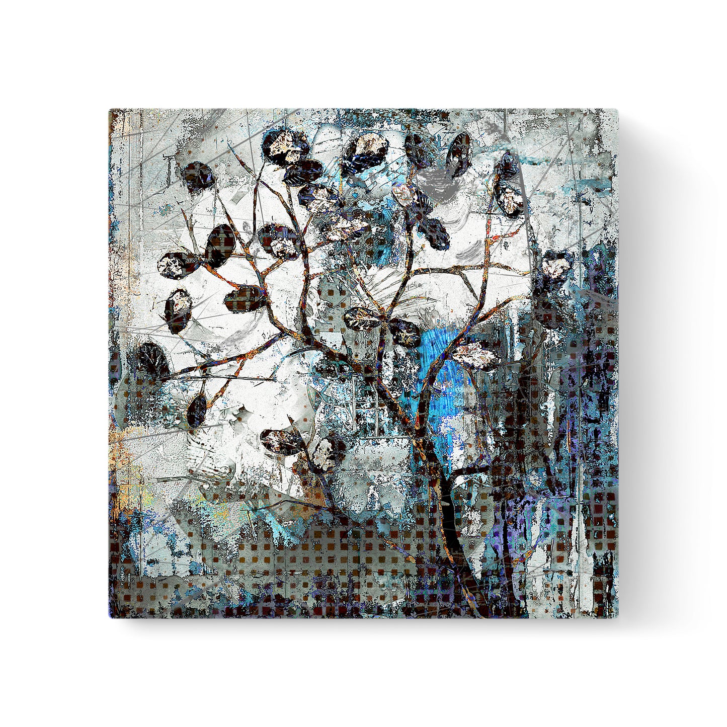 Autumn Leaves V - Wrapped Canvas Painting