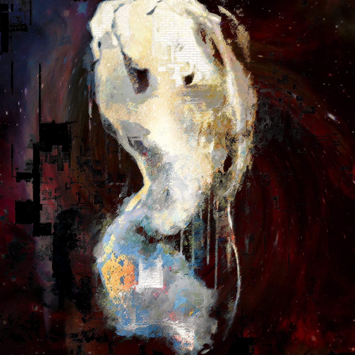 Beyond Beauty II - Wrapped Canvas Painting