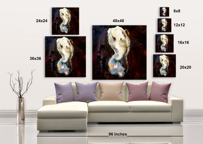 Beyond Beauty II - Wrapped Canvas Painting