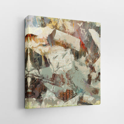 Boulder City II - Wrapped Canvas Painting