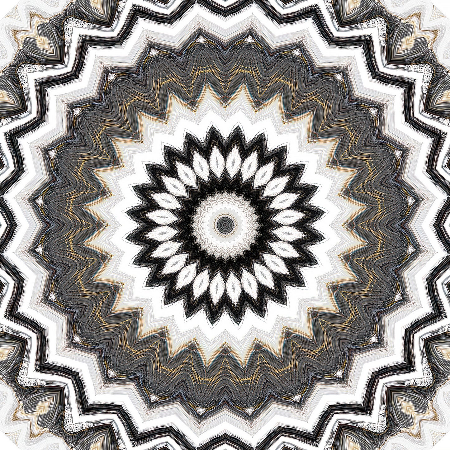 Mandala Circle 166 Painting Print