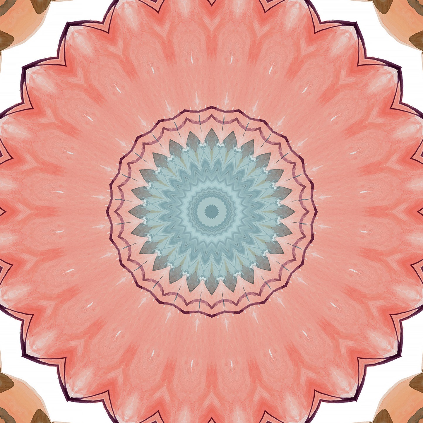 Mandala Circle 175 Painting Print