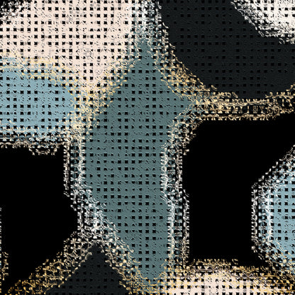 Abstract Mosaic - Wrapped Canvas Painting