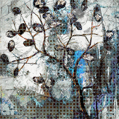 Autumn Leaves V - Wrapped Canvas Painting