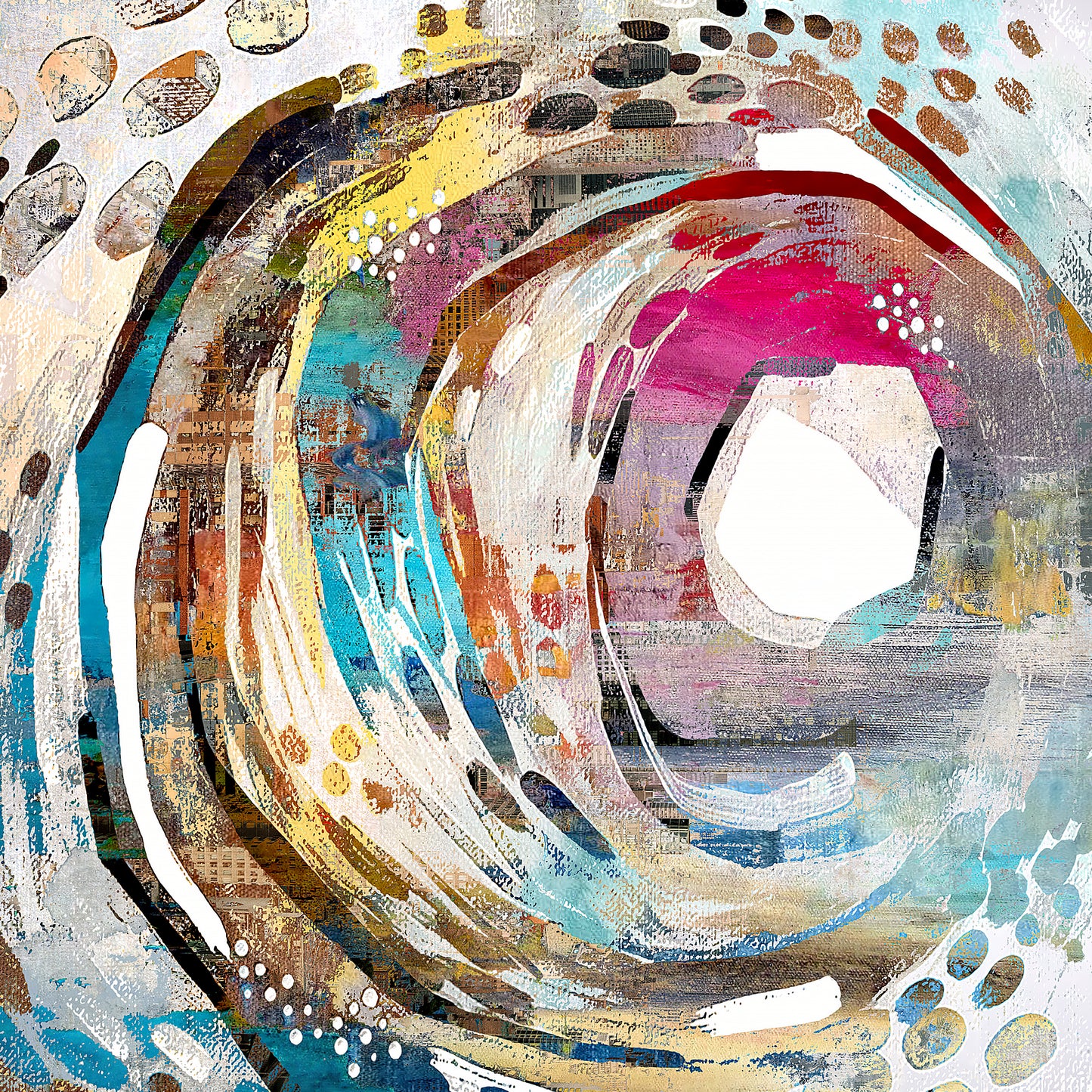 City Lights II Painting Print