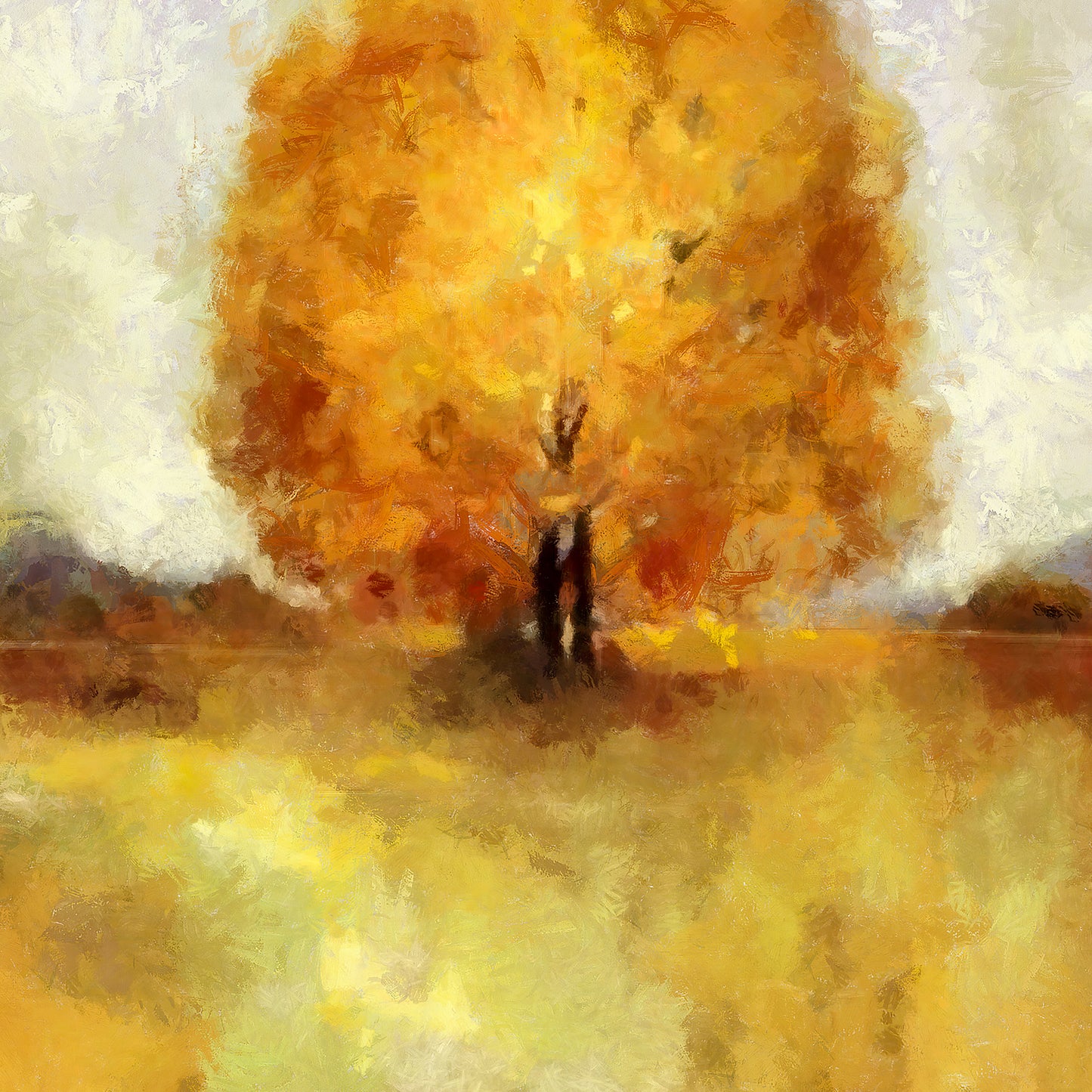 Modern Tree II Painting Print