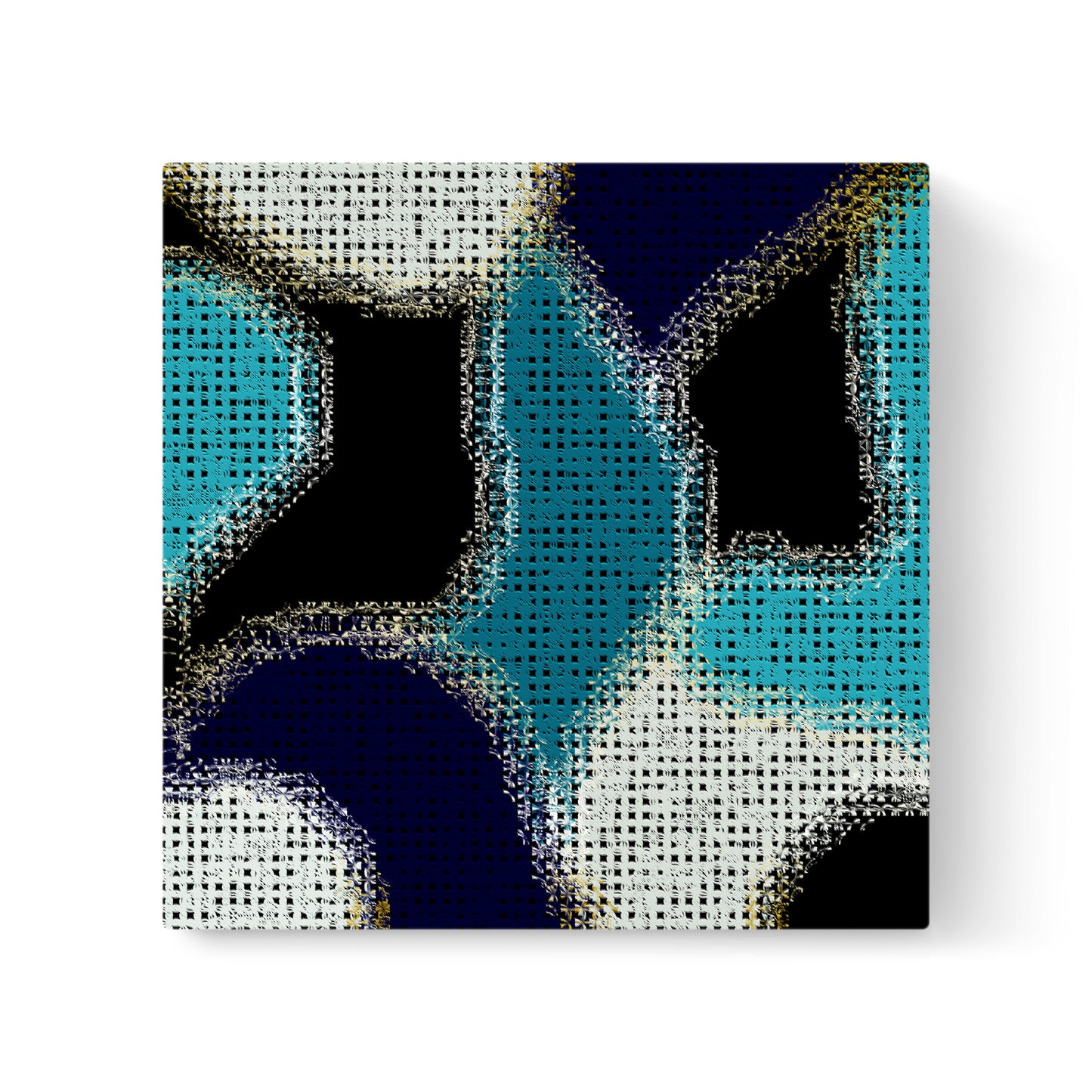 Abstract Mosaic - Wrapped Canvas Painting