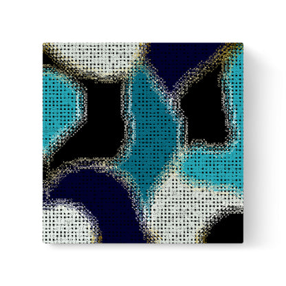 Abstract Mosaic - Wrapped Canvas Painting