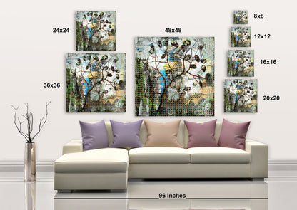 Autumn Leaves VI - Wrapped Canvas Painting