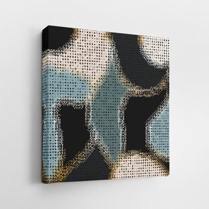 Abstract Mosaic - Wrapped Canvas Painting