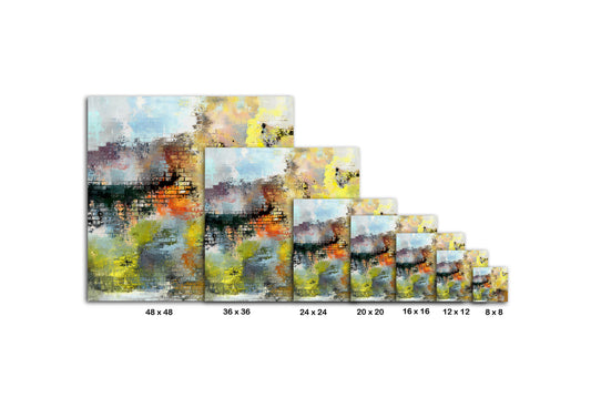 Blocking the Way - Wrapped Canvas Painting