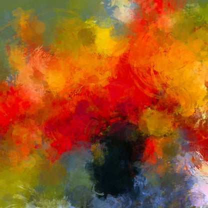 Full Bouquet Painting Print