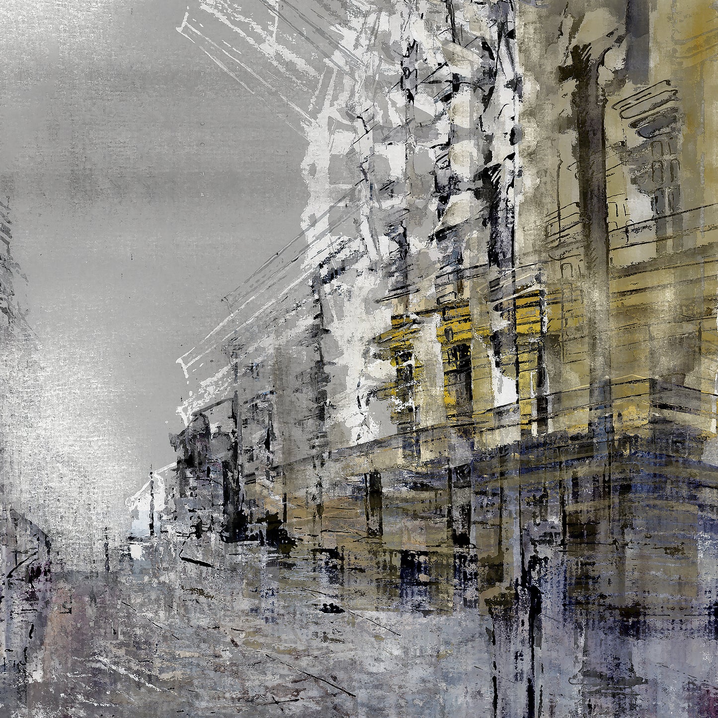 Ghetto Walk II Painting Print