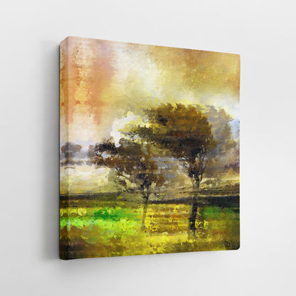 Gust Of Wind Painting Print