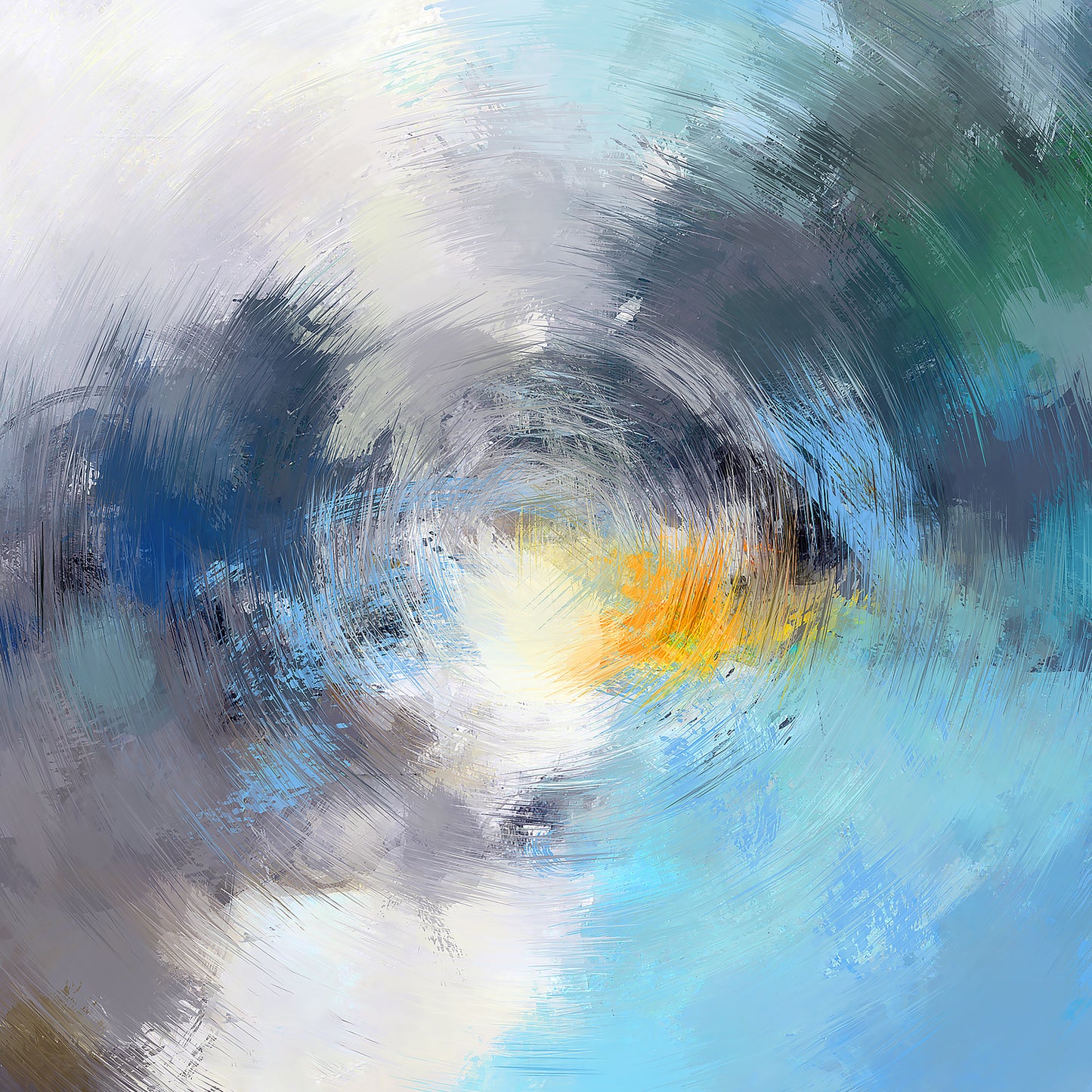 Heavens Light Painting Print