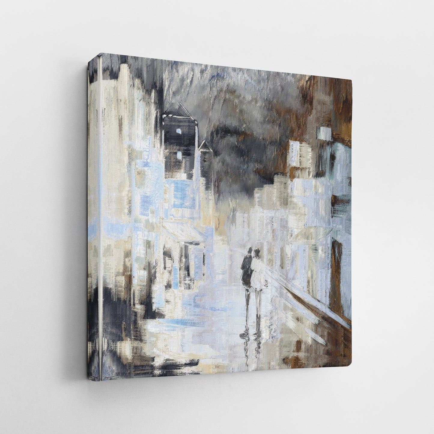 City Walk Painting Print