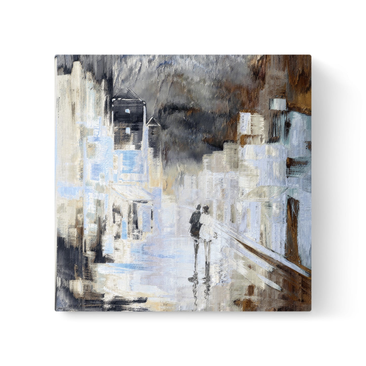 City Walk Painting Print