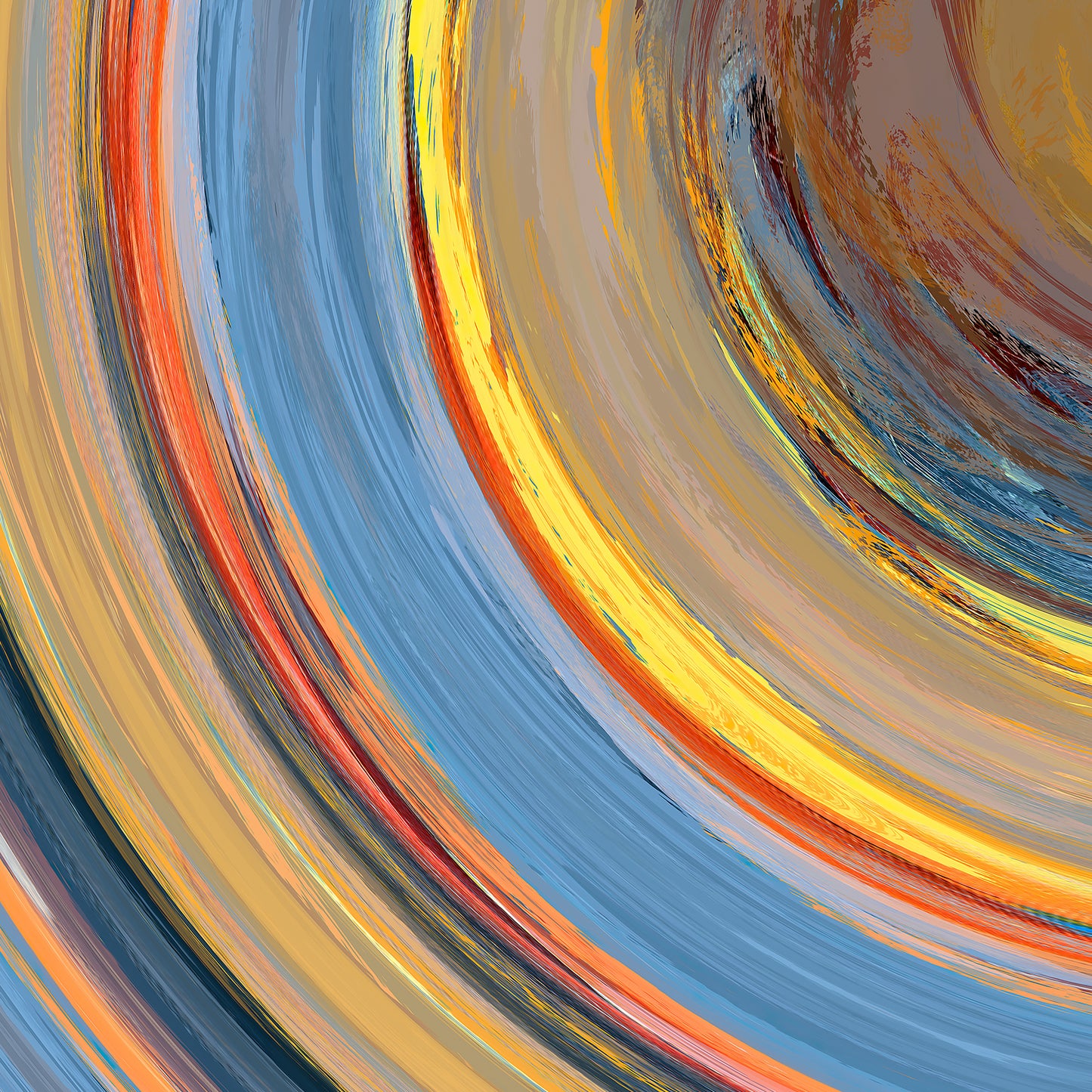 Inner Rings III Painting Print