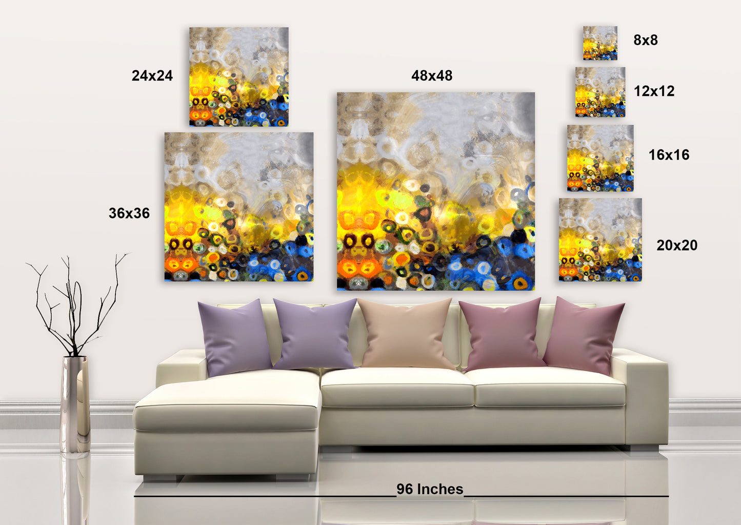 Moleculer Movement I Painting Print